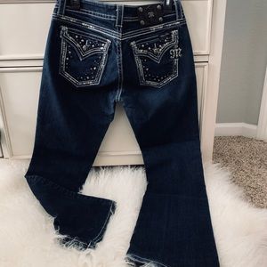 Miss Me Boot Cut Jeans, Size 30